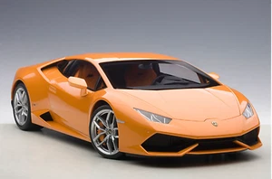 1/12 Scale Autoart LAMBORGHINI HURACAN LP610-4 Pearl Metallic Orange Model Car - Picture 1 of 10