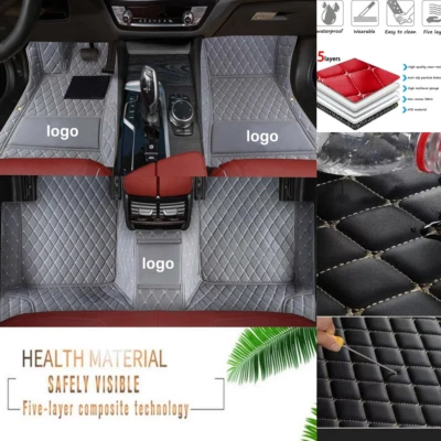 Fit For Toyota Sequoia 2000-2025 Car Floor Mats Waterproof Luxury Custom Carpets - Image 1 of 4