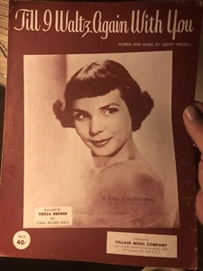 ‘52 Sheet Music With Handstamp From ANDERSON, SOUTH CAROLINA - Picture 1 of 2
