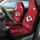 Kansas City Chiefs 2-Seater Car Covers Truck Auto Front Seat Cushion Protector