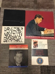 Vintage John F. Kennedy Record & Book Collection Hard to Find! REDUCED - Picture 1 of 12