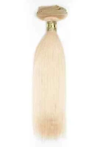 Bohyme Gold Silky Straight Machine-Tied Weft Remi Human Hair 14" Color BL613 - Picture 1 of 1