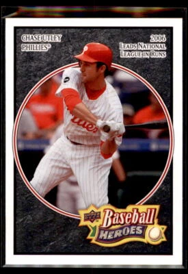 2008 Upper Deck Baseball Heroes #135 Chase Utley - Image 1 of 2