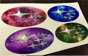 2020-2025 Subaru Outback SUV Emblem Overlay set of 3pcs - Picture 1 of 1