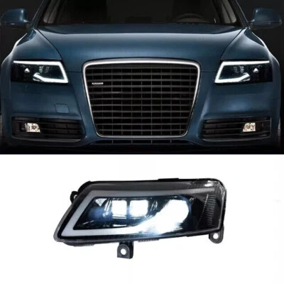 pair For Audi A6 A6L C6 S6 2004-11 Headlight Dynamic Signal DRL Xenon Accessorie - Imagem 1 de 4