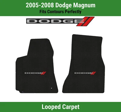 Lloyd 经典环形前垫适用于 '05-08 道奇 Magnum 带道奇字条和条纹 — 第 1/4 张图片