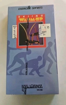 Skiing Warm-Up VHS SEALED Watermarks Karl Lorimar NO BARCODE VTG  - Image 1 of 4