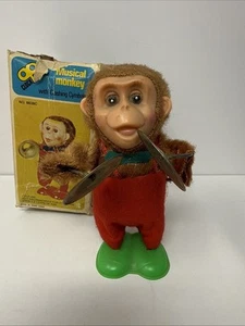 Vintage Musical Monkey With Clashing Symbols Not Working. Hong Kong - Picture 1 of 10