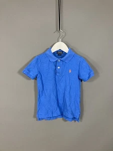 RALPH LAUREN Polo Shirt - Age 5yrs - Blue - Great Condition - Boy’s - Picture 1 of 4