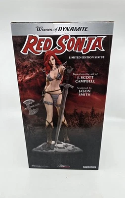 Estatua Sonja Roja Mujeres de Dinamita Edición Limitada Prueba de Artista 18 de 99 HM2-1 Foto 1 de 4