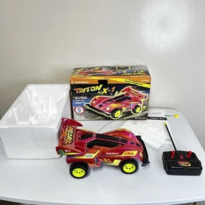 Vintage Radio Shack 60-4222 RC Radio Controlled Triton X1 Race Car w/Box -Read - Picture 1 of 12