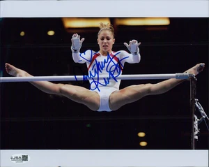 Courtney Kupets Olympic Gymnast Signed 8x10 Glossy Photo JSA Authenticated - Picture 1 of 2