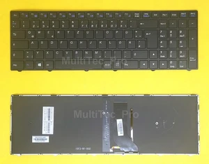 DE Tastatur Clevo N250BU N250GU N250JU N250LU N250PU N250WU N252GU - Beleuchtung - Bild 1 von 1