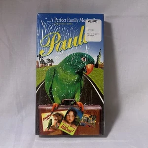 Factory Sealed New Paulie 1998 Movie VHS Tape Family Comedy Film NOS Box - Picture 1 of 6
