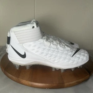 Nike Force Savage Pro 2 Football Cleats White Black AH4000-100 Men’s Size 9 - Picture 1 of 8