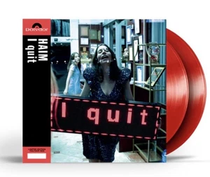 HAIM I QUIT POLYDOR RED VINYL 1000 COPIES WW WITH NUMBERED OBI NEW - Picture 1 of 1