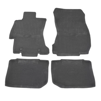 2015-2021 Genuine Subaru WRX/STI All Weather Floor Mats 4Pc/Black NEW J501SVA210 - Image 1 of 4