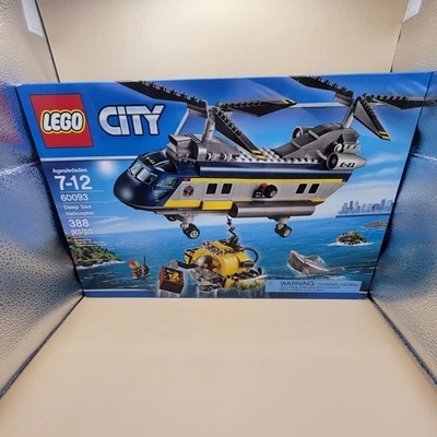 Lego City Deep Sea Helicopter, #60093, (388 pcs.) - Image 1 of 4