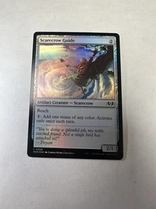 Scarecrow Guide LP Wilds of Eldraine Foil Magic The Gathering Mtg Lightly Played - Bild 1 von 2