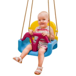 3-in-1 Kinderschaukel 40x43x33cm Babyschaukel Garten Schaukel Kinder Spielzeug - Bild 1 von 12