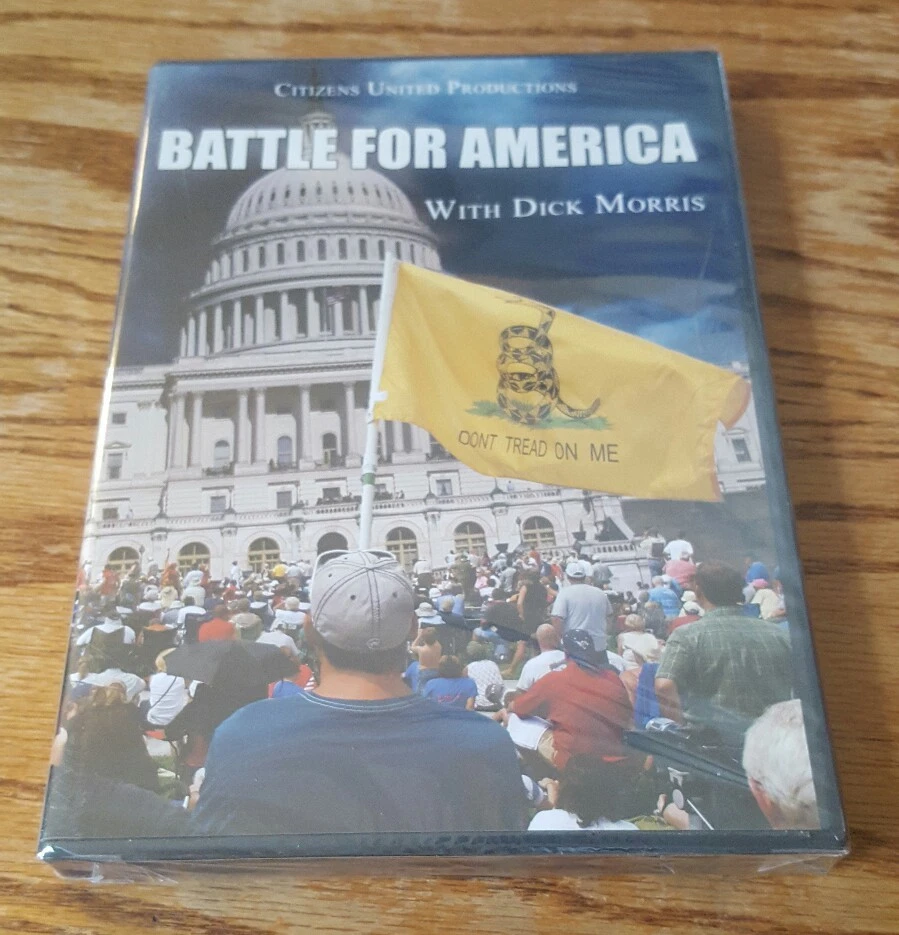 Battle For America with Dick Morris (DVD, 2010) Citizens United Productions NEW - Image 1 of 1