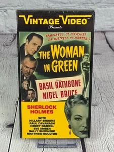 1985 The Woman in Green Vintage Video VHS SEALED Brand New - Bild 1 von 7