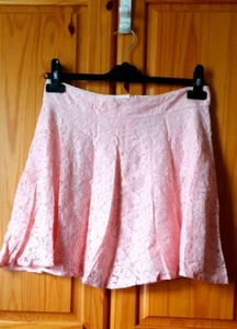 Topshop Women's Pink Skirt Size 12 - Picture 1 of 5