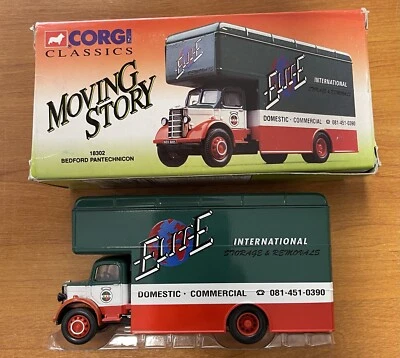 CORGI " CAMION BEDFORD PANTECHNICON ÉLITE STORAGE  " N° 18302 COMPLET - Photo 1/2