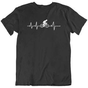 Bicycle Bike Pulse Mountain Bike Downhill BMX Cycling Racing T- Shirt Gift - Picture 1 of 9