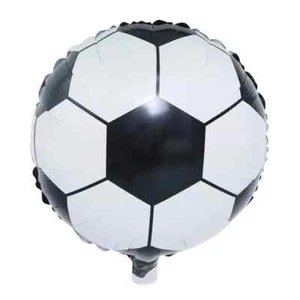 2pc 18" Football Aluminium Foil Balloon Birthday Party Sports Decor Helium / Air - Picture 1 of 1