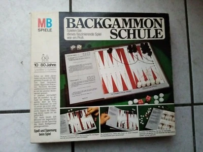 Backgammon Schule - MB Spiel (neuwertig,aber von 1975) gut - Nr. 601450500 - Bild 1 von 4