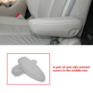 Pair Side Seat Armrest Handle Micro Leather Cover Trim For Toyota Sienna 11-18 - Picture 1 of 6