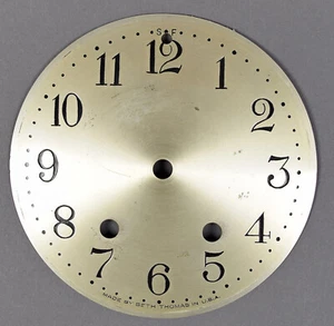 Altes SETH THOMAS USA Zifferblatt f Kaminuhr Pendule Uhrwerk clock dial - Bild 1 von 2
