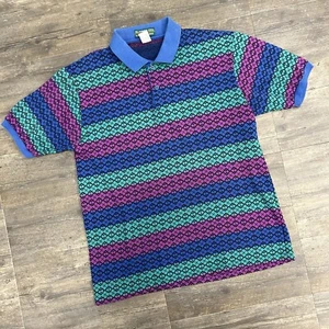Vintage Slammer USA Penguin Munsingwear Men Size Large Polo USA Made (43) - Picture 1 of 6
