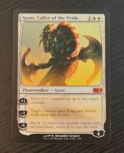 MTG Ajani, Caller of the Pride / Beschwörer des Weißen - Magic 2014 M14 ENG (EX) - Bild 1 von 2
