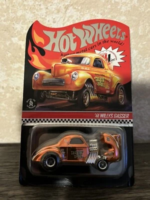 Hot Wheels, 41 Willys Gasser Real RIDERS, RLC, Collector’s, Nationals, Mattel - Image 1 of 4