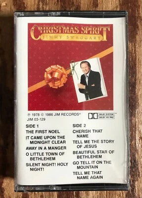 The Jimmy Swaggart Christmas Spirit New Cassette Jerry Lee Lewis' Cousin! - Image 1 of 3