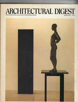 Architectural Digest Magazine March 1979 - Image 1 of 2