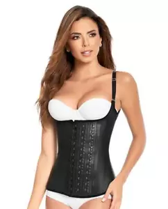 Ann Michell Style 2028D Colombian Latex Waist Trainer Vest with 3 Hooks - Picture 1 of 5