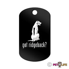 Got Rhodesian Ridgeback Engraved Keychain Gi Tag dog Many Colors