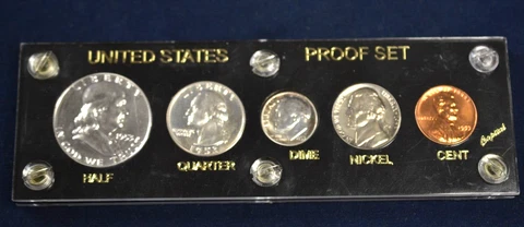 1953 U.S Proof Set A990 Cover