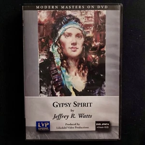 Gypsy Spirit By Jeffrey R Watts DVD Modern Masters Portrait Oil Painting Art - Picture 1 of 8