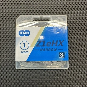 KMC Z1eHX Single Speed Chain 3/32” Silver BMX Ebike - Picture 1 of 2