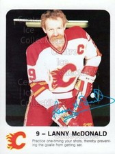 1986-87 Calgary Flames Red Rooster #14 Lanny McDonald