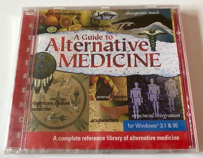A Guide To Alternative Medicine Reference Library Sealed PC CD ROM Windows 1997 - Image 1 of 2