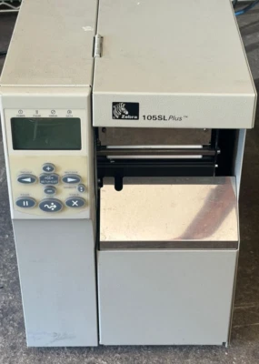 Zebra 105SL Plus Industrial Thermal Transfer Label Printer W/o Power Cord - Image 1 of 4