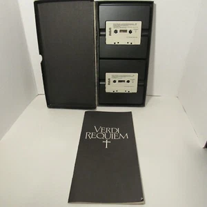 Solti Verdi Requiem, L.Price, J. Baker, V. Luchetti J. Van Dam, Text, Cassettes - Picture 1 of 12