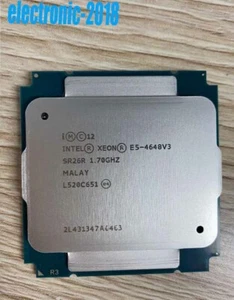 Intel/Intel Xeon E5-4648V3 QS version 1.7G 12 cores 24 threads support x99 - Picture 1 of 1