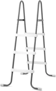 Steel Frame above Ground Swimming Pool Entry/Exit Ladder for 48" High Wall Pools - Picture 1 of 3