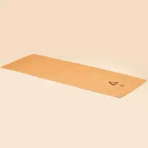 ISHA LIFE 100 % Baumwollteppich Yogamatte - Orange. Umweltfreundlich. Waschba... - Bild 1 von 5